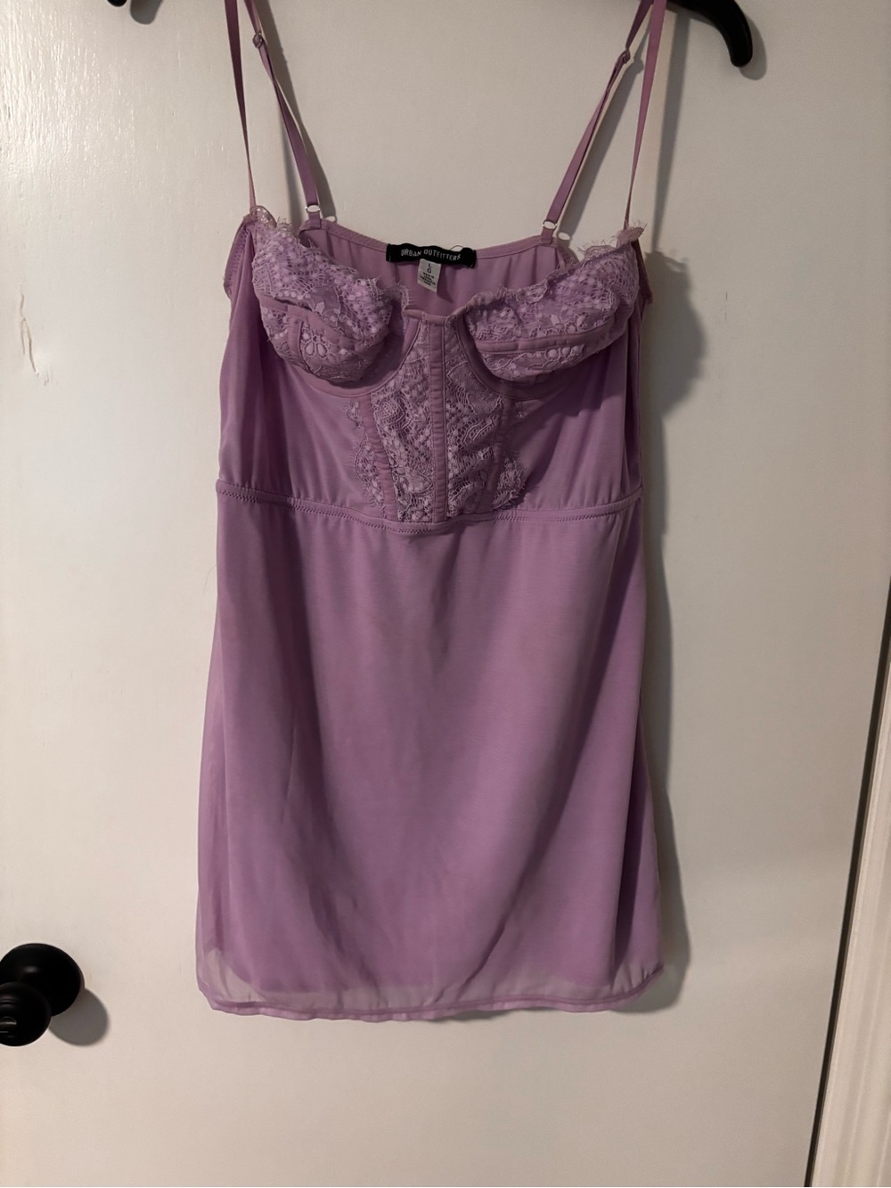 Urban Outfitters Lavender Lace Trim Slip